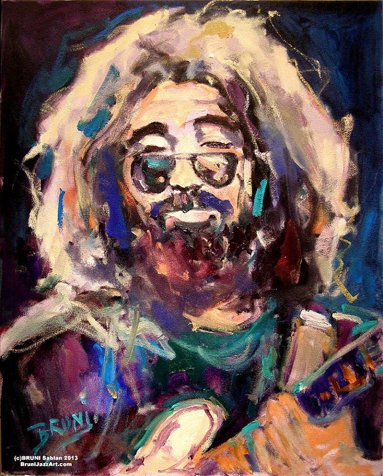 Jerry Garcia Commission 23x30